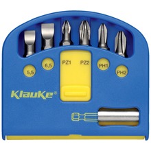 Bit box Swift, 7 pcs, 1/4", 25 mm