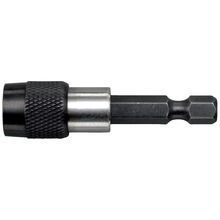 Bit holder with quick-change chuck E6.3 1/4"