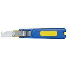 Cable knife with hooked blade