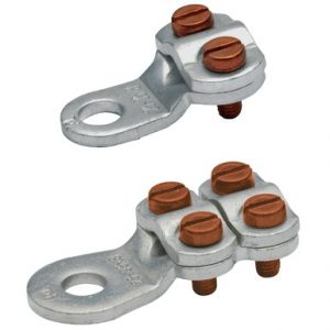 Punched cable lugs - Cu