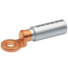Crimping cable lugs, Al/Cu