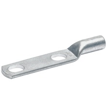 Compression cable lugs DIN special type, Cu with 2 slots