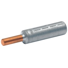 Compression joint with Cu bolts, Al