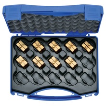 Crimping die set, 6-120 mm² HD 4 in plastic case, 10 pcs