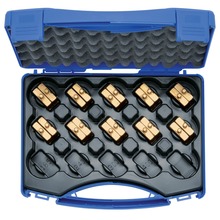 Crimping die set, 6-150 mm² HR 4 in plastic case, 11 pcs