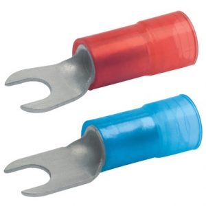 Insulated solderless terminals for meter connections