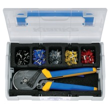 L-BOXX Mini made of plastic with K306K and insulated cable end sleeves 1.5 - 10 mm²