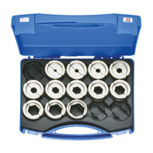 Crimping die set 10-300 mm² HD13 in plastic case, 13 pcs