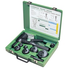 Slug Buster® hand hydraulic punch driver set 90° PG 9 - PG 21, 30.5 mm