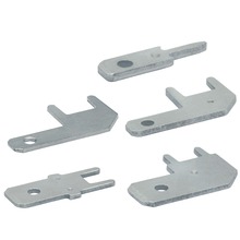 Non-insulated tabs for soldering