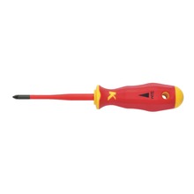 VDE Plus/Minus Pozidriv screwdriver Slim Line