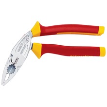 VDE Power combination pliers, angled