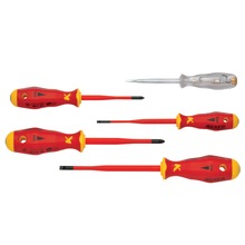 VDE Screwdriver set, Slim Line, 5 pcs