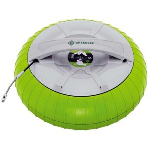 With fibreglass retractable belt (Speedy Spinner)